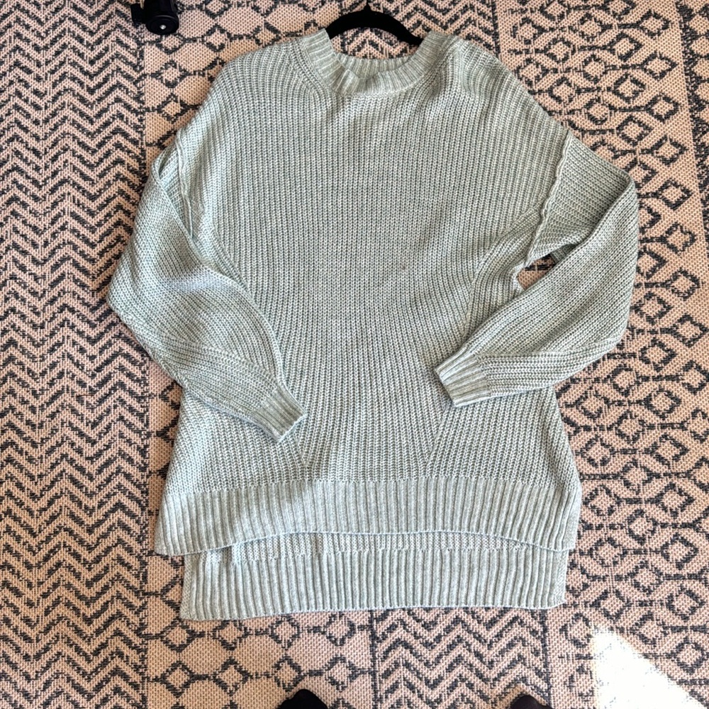 Teal sweater